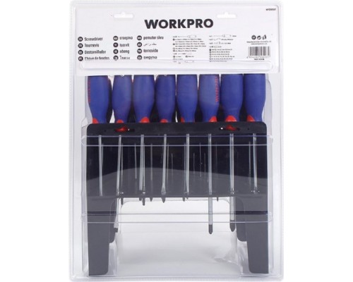 Набор отверток WORKPRO WP200507 с битами 100шт с подставкой Набор отверток WORKPRO WP200507 с битами 100шт с подставкой