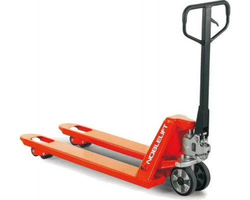 Тележка гидравлическая NOBLELIFT АС25В, нейлоновые колеса, 2,5 т, 1150х540 мм