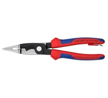 Клещи электромонтажные KNIPEX KN-1382200TBK 6-в-1