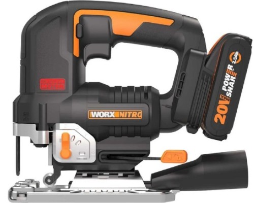 Лобзик аккумуляторный Worx WX542 бесщеточный