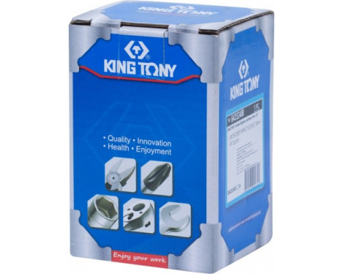 Ударная головка шестигранная глубокая 3/4" KING TONY 643534М 34 мм