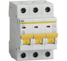 Автоматический выключатель IEK ВА47-29 3Р 20А 4,5кА С MVA20-3-020-C