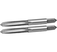 Комплект метчиков ЗУБР ручных М6x1.мм сталь 9хс 4-28006-06-1.0-H2