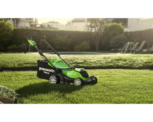Газонокосилка аккумуляторная GREENWORKS G40LM41K4 (2504707VB) [2504707VB]