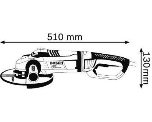 Болгарка (УШМ) BOSCH GWS 22-230 LVI [0601891D00]