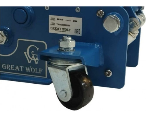 Гидравлический подкатной домкрат GREAT WOLF GW-030 3 т