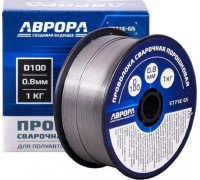 Проволока сварочная флюсовая AURORA E71T-GS d.0.8 мм NO GAS 39777