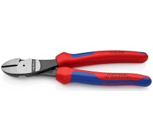 Бокорезы KNIPEX KN-7402200TBK особо мощные, 200 мм, 2-комп. ручки