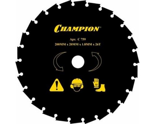 Диск кустореза CHAMPION 26/200/20 (CLS-5800) (C5109) [C5109]