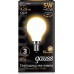 Лампа светодиодная GAUSS Шар filament шар 5w 420lm 2700к е14 milky led [105201105]