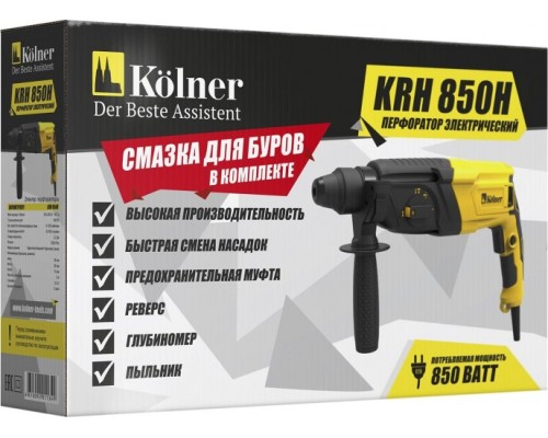 Перфоратор KOLNER KRH 850H [кн850х]