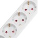 Сетевой фильтр REXANT 13-4030 STANDARD 5 гнезд, 5м, 3х1,0мм², с/з, белый