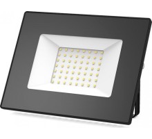 Прожектор GAUSS Elementary 50w 4450lm 3000к 200-240v ip65 черный led 613527150