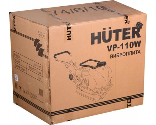 Виброплита HUTER VP-110W с баком для воды
