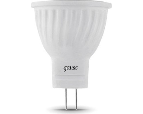 Лампа светодиодная GAUSS MR11 3w 300lm 4100k gu4 led [132517203]