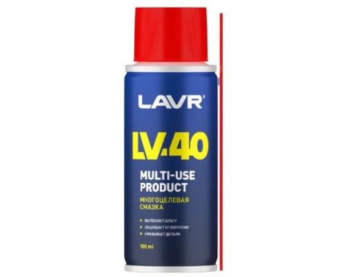 Смазка многоцелевая LAVR LV-40 100 мл Ln1496