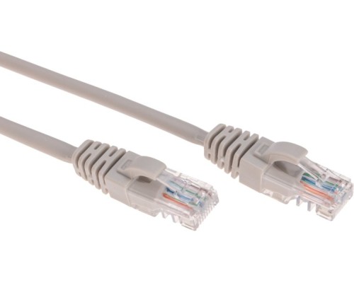 Патч-корд REXANT 02-0290-05 U/UTP, CAT 6, RJ45-RJ45, 26AWG, LSZH, серый, 0,5м