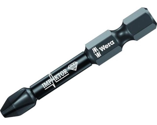 Бита для заворачивания WERA 855/4 IMP DC Impaktor PZ2, 50 мм WE-057661 [WE-057661]