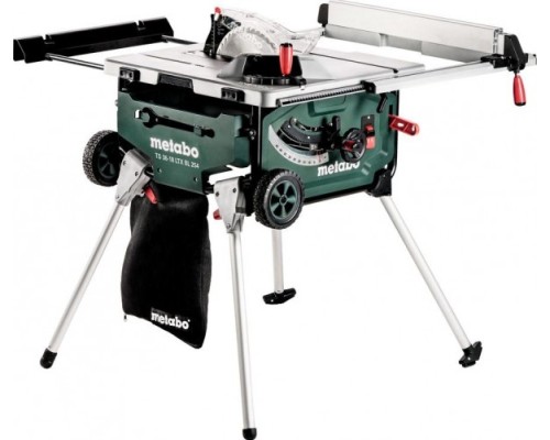Станок циркулярный METABO TS 36-18 LTX BL 254 аккумуляторная 4х8,0 Ач [613025810]