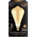 Лампа светодиодная GAUSS ST164 filament 8.5w 660lm 2000к е27 golden flexible led [157802105]