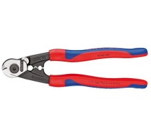 Тросорез KNIPEX KN-9562190SB компактный, 190 мм, обжим гильз на боуденовские тр