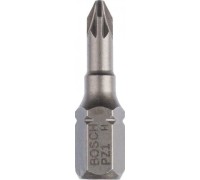 Бита для заворачивания BOSCH Extra Hard 25 мм PZ1 10шт 2607001555