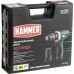 Дрель-шуруповерт аккумуляторная Hammer ACD122QC 2x2Ah Li-ion, 28Hм [216-020]