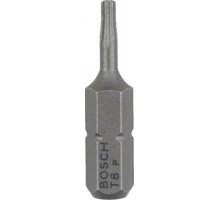 Бита для заворачивания BOSCH Extra Hard 25 мм T8 3шт 2607001601