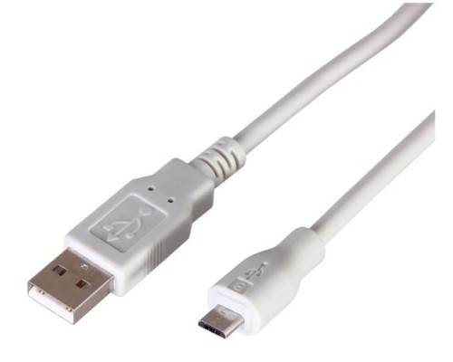 Кабель REXANT 18-4269 USB-A – micro USB, 1A, 1м, ПВХ, белый Кабель REXANT 18-4269 USB-A – micro USB, 1A, 1м, ПВХ, белый