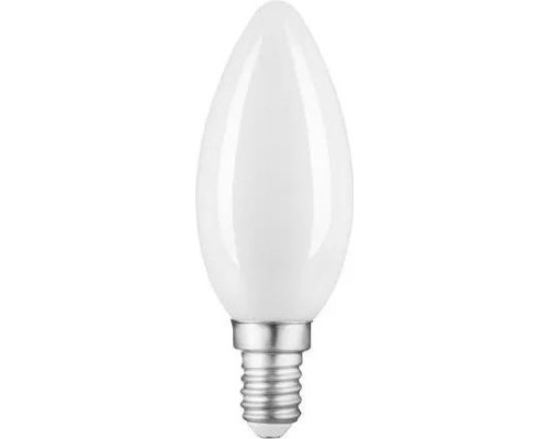 Лампа светодиодная GAUSS Свеча filament 9w 590lm 3000к е14 milky led [103201109]