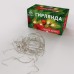 Гирлянда светодиодная Neon-Night Бахрома 3х0,8 м 200 LED, теплые белый, прозрачный ПВХ [255-066]