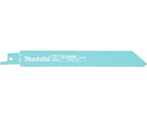 Полотна для сабельных пил MAKITA B-16835 для металла 152x0,9x24tpi, 5 шт.