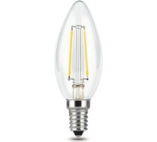 Лампа светодиодная GAUSS Свеча filament 5w 450lm 4100к е14 led [103801205]