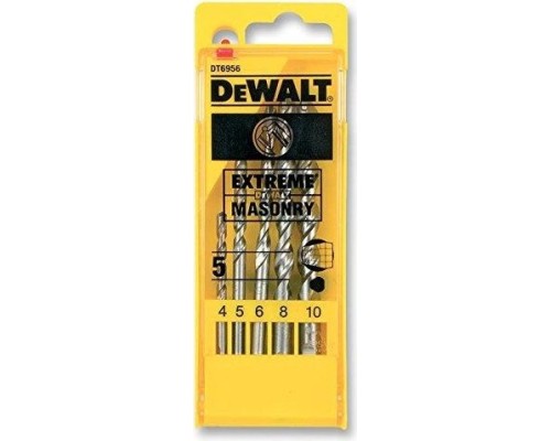 Набор сверл по бетону DeWALT 5 шт. DT6956-QZ Набор сверл по бетону DeWALT 5 шт. DT6956-QZ