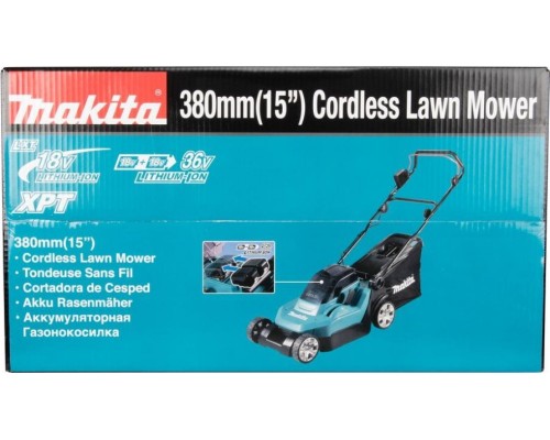 Газонокосилка аккумуляторная MAKITA DLM 382 CM2 [DLM382CM2]