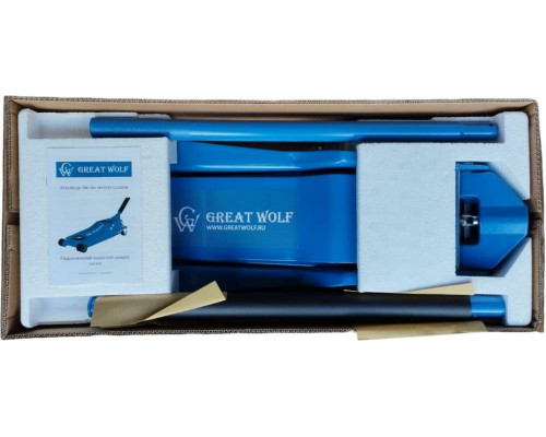 Домкрат подкатной низкопрофильный GREAT WOLF GW-035 3,5 т