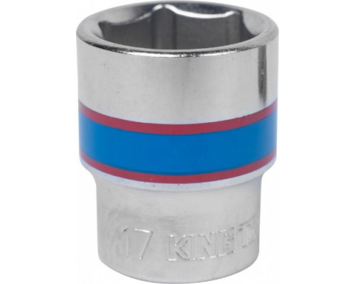 Головка шестигранная 17 мм с посадкой 3/8" KING TONY 333517M