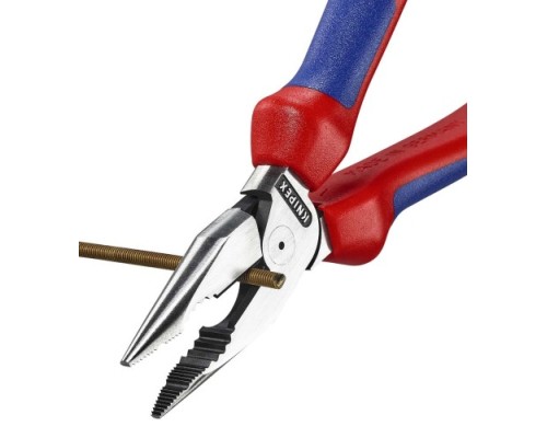 Плоскогубцы KNIPEX KN-0822185 комбинированные остроконечные с удлиненными губкам