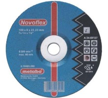 Шлифовальный круг по металлу METABO 125x6,0х22,23 мм A30 Novoflex [616462000]