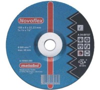 Шлифовальный круг по металлу METABO 125x6,0х22,23 мм A30 Novoflex 616462000