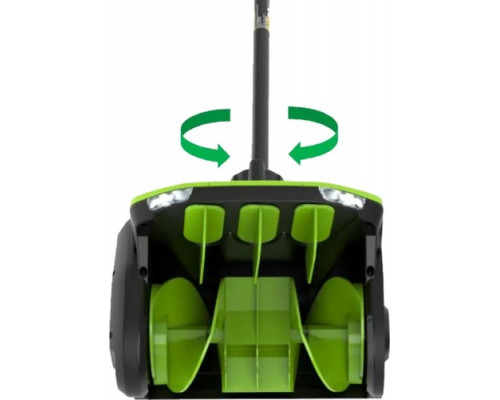 Снегоуборщик (электролопата) аккумуляторный GREENWORKS 2603207UG 60V, 30 см,бесщеточный, c 1хАКБ 5 Ач и ЗУ купить с доставкой и официальной гарантией