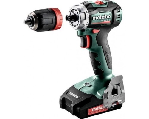 Дрель-шуруповерт аккумуляторная METABO BS 18 L BL Quick 2x2.0 Ач, бесщеточная [602327500]