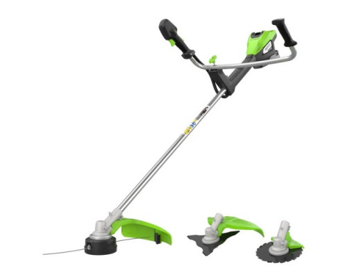 Триммер аккумуляторный GREENWORKS TB201H 82V, 2,0 кВт, 46 см, б/щ, АКБ 8Ач и ЗУ 2112407UH купить с доставкой и официальной гарантией