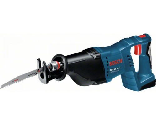 Пила сабельная аккумуляторная BOSCH GSA 18 V-LI 1х4.0 Ач [0615990L6H]