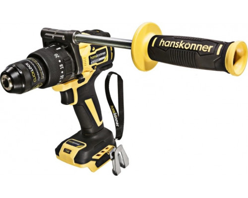 Дрель-шуруповерт аккумуляторная HANSKONNER HCD18165BL б/щ удар PLATINUM, 18B, 1BatterySystem, 165Hм,13мм