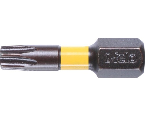 Бита для заворачивания FELO 02625040 ударная torx серия impact 25x25, 5 шт