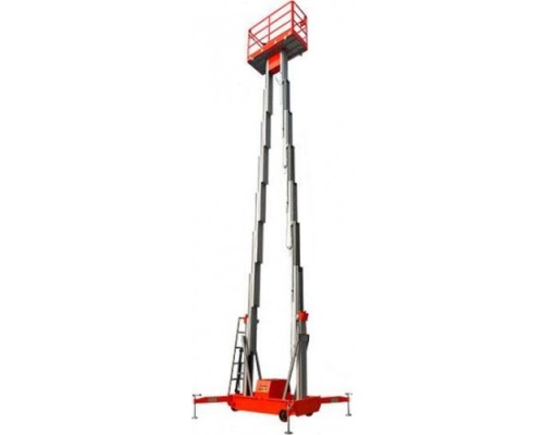 Подъемник двухмачтовый телескопический PROLIFT GTWY 9-200 AC 220 В, (9 м/200 кг) [GTWY9-200 AC]