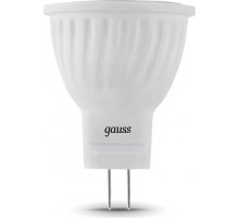 Лампа светодиодная GAUSS MR11 3w 300lm 6500k gu4 led [132517303]