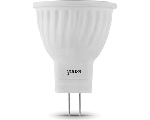 Лампа светодиодная GAUSS MR11 3w 300lm 6500k gu4 led [132517303]