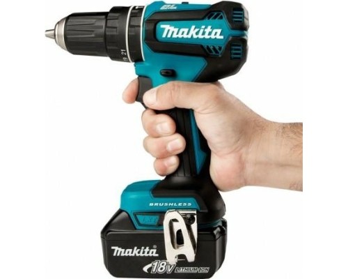 Аккумуляторный шуруповерт MAKITA DHP 485 SYE ударная, бесщеточная [DHP485SYE]